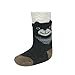 Wrapables Peek A Boo Animal Non-Skid Toddler Socks (Set of 6), Zoo Animals, Large