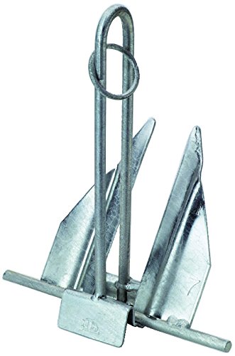 Ancre Grappin SeaSense En Fer Galvanisé – 3,8 Kg, Solide Et Fiable Pour La Pêche !