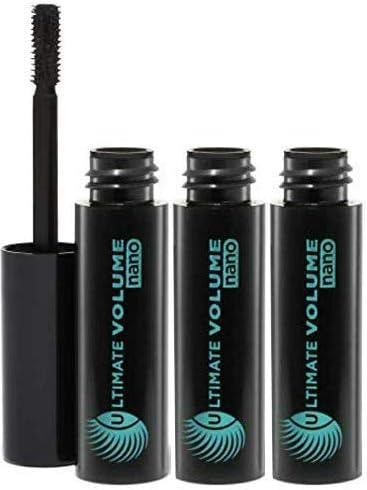 Marcelle Ultimate Volume Nano Mascara Travel Size, 3 Count