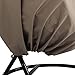 Island Gale Patio Cover for Wicker Swing Chair - Heavy Duty Waterproof Outdoor Furniture Cover - Durable Oxford Fabric with Water Resistant PVC Lining