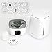 SimpleTaste 4L(1.06 Gallon) Ultrasonic Cool Mist Humidifier Aroma Essential Oil Diffuser with LCD Display, 3 Mist Level Control, Timer Setting, and 7 Colors LED Light Whisper-Quiet