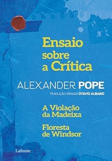 Livro Ensaio Sobre a Crítica