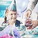 Farelot Mermaid Party Supplies Pack: Girls Mermaid Birthday Party Decorations - Deluxe 191 Piece Kit with Banner, Tablecloth, Plates, Cutlery, Gift Bags, Balloons, Party Hats and Decor - Serves 16