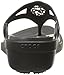 crocs Women's Sanrah Circle Sandal, Black/Graphite, 8 B(M) US
