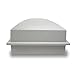 OneWorld Memorials Urn Vault Polymer Urn Vault for Burial - Extra Large Granite Grey Outdoor Burial Vaults