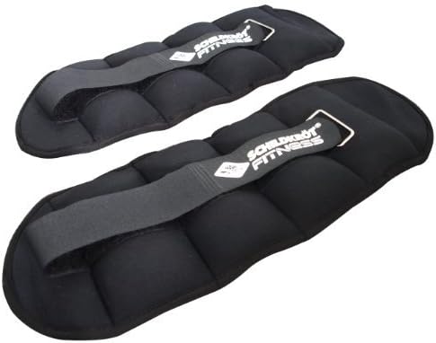 Schildkrot Fitness Unisex Adult Wrist Ankle 2-piece Weights - Grey/Black, Medium/2 kg by Schildkrot Fitness