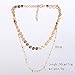 Tpocean 9 PCS Pink Lace Choker Necklace Set Gothic Floral Tattoo Gold Chain Choker Necklace for Women Girls 90s