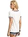 ROMWE Women's Casual Short Sleeve Cute T-Shirt V-Neck Summer Cotton Tops