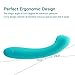 Rechargeable Powerful Dildo - 7 Functions Clitoral G spot Vibrating Massager - Body Safe Silicone and Waterproof - Help You Reach Orgasm More Often - Great Addition to Your Toy Box (Teal)