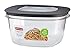 Rubbermaid Premier Food Storage Container, 14 Cup, Gray, Pack of 2