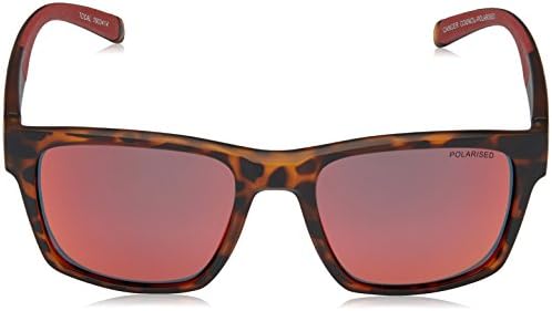 Cancer Council Tocal Polarized Rectangular Sunglasses Matte Tort Red Amazon Com Au Fashion