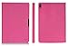 Lenovo Ideal Tab A10-70 10 Inch Case Cover, FYY Slim Fit Folio Stand Leather Case Cover for Lenovo Ideal Tab A10-70 10 Inch Magenta (With Auto Wake/Sleep Feature)
