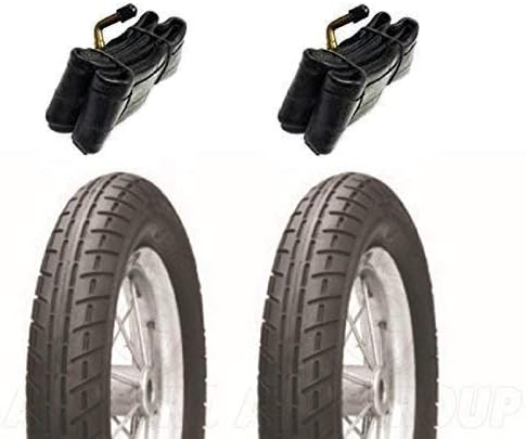 Vancom 2 Bicycle Tyres Bike Tires - BMX/Freestyle - 12 ½ x 2 ¼ - Bent Schrader Tubes