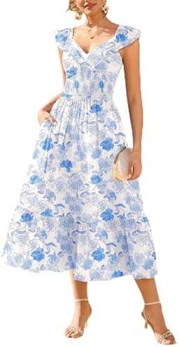rachel zoe floral maxi dress RACHEL ZOE Women's Floral Print Cold Shoulder Shift Dress Blue XS at Amazon  Women's Clothing store