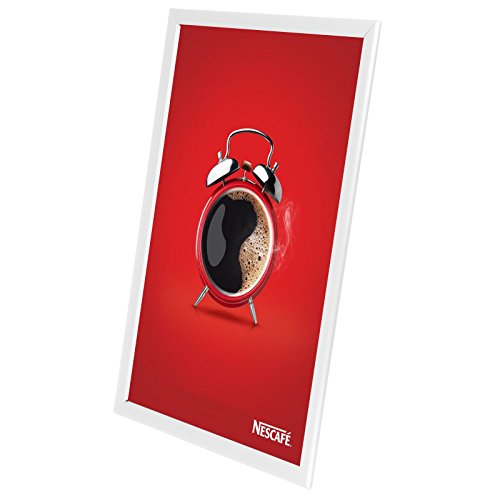 image for Poster Frame 20x30 Inches, White SnapeZo 1.25
