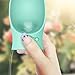 Portable Dog Water Bottle, Keeper Pet Water Dispenser Antibacterial Food Grade Leak Proof Dog Cat Travel Drink Bottle Bowl, Pet Outdoor Drinking Cup-350ml (Blue)