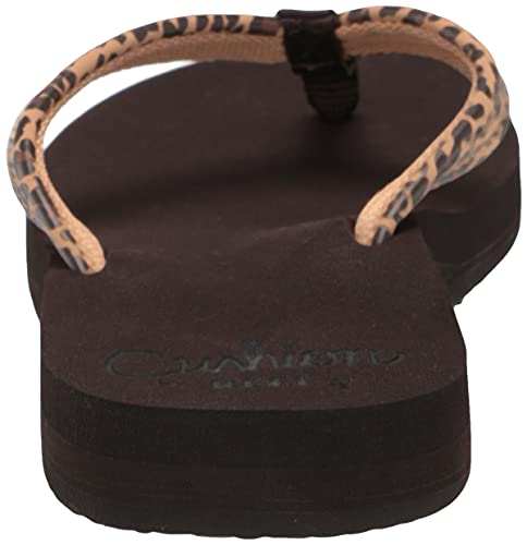 Reef Women's Cushion Breeze Sandals Leopard 5 for sale online | eBay