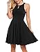 ACEVOG Women's Sleeveless Casual Flare Dress