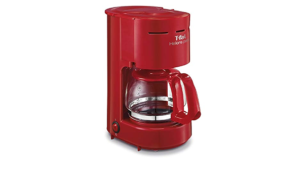 Cafetera T-Fal Heliora Petit Rouge 6 Tazas : Amazon.com.mx: Industria,  Empresas y Ciencia