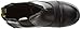 Saxon Girls Equileather Zip Front Boots, Black, Child Size 5