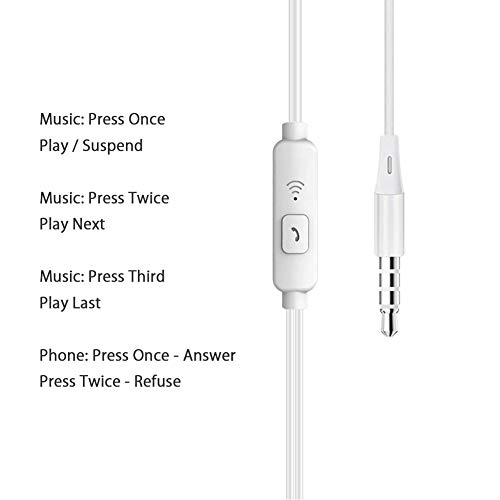 Haimai R15 In Ear Headphones Earphones With Microphone And Remote White Pricepulse