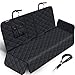 URPOWER Dog Seat Covers 100% Waterproof Pet Car Seat Cover Nonslip Bench Seat Covers Armrest Compatible for Back Seat with Pet Seat Belts for Cars Trucks & SUVs