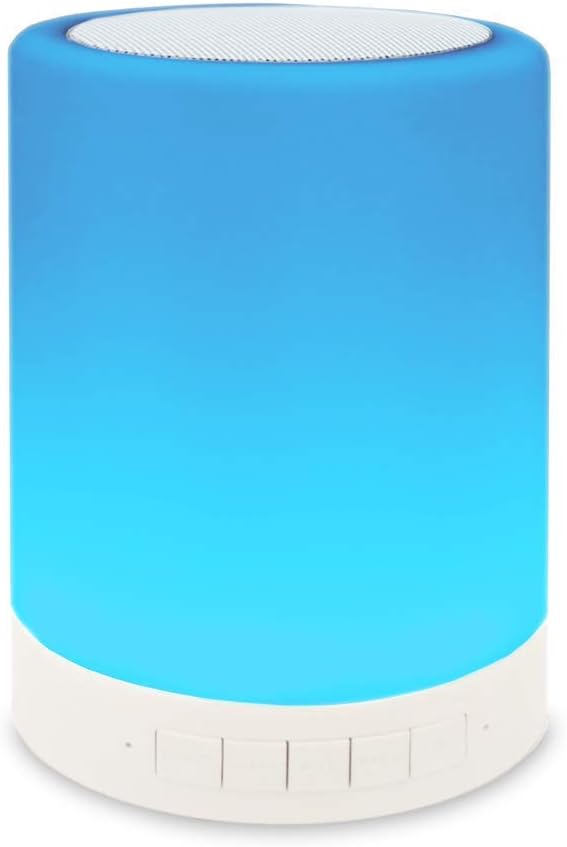 Portable Bluetooth Speaker 2000mAh Wireless Rechargeable Table Lamp Best Gift in Christmas Holiday