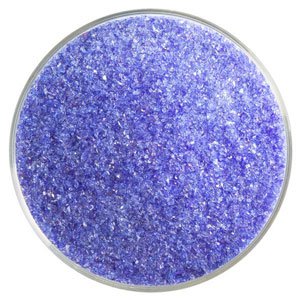 5 Oz Gold Purple Transparent Fine Frit - 90 Coe