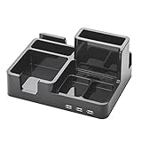 All-In-One Desk Organizer & Docking Station/Stand