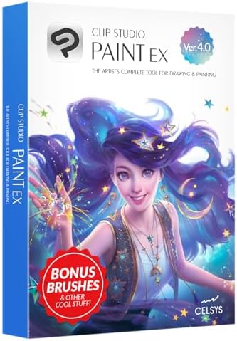 Amazon.com: CLIP STUDIO PAINT PRO - Version 2 | Perpetual License