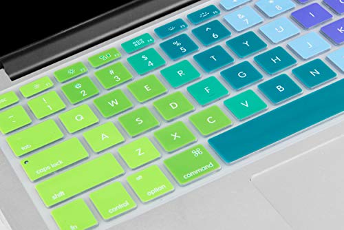KEC Keyboard Cover Skin for MacBook Air 13", Old Pro 13", 15", 17" (w/or w/Out Retina Display, -2015) and iMac (Colorful Space) - Thumbnail 5
