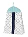 Sweet Jojo Designs 9-Piece Navy Blue and Green Modern Dinosaur Baby Boys or Girls Crib Bedding Set with Bumper