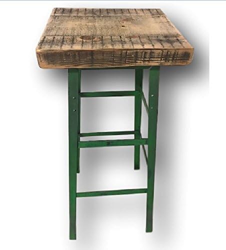 Barstool, Counter stool, Work stool,Reclaimed Wood Industrial Steel
