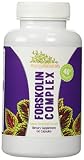 Forskolin complex 40% standardization-300mg per serving- natural appetite suppressant, carb blocker, diuretic and weight loss supplement for burning fat and melting belly fat-premium potency men&women