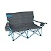 Kelty 61510716SM Low Loveseat Camp Chair - Smoke/Paradise Blue