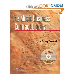 Music Business Contract Library byForest by Forest (Paperback)