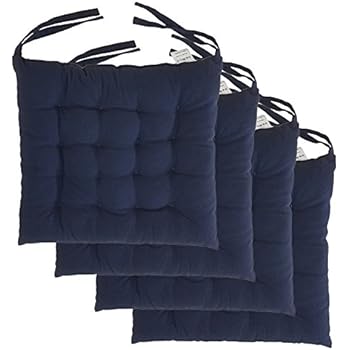 Cottone 100% Cotton Chair Pads w/Ties (Set of 4) | 16