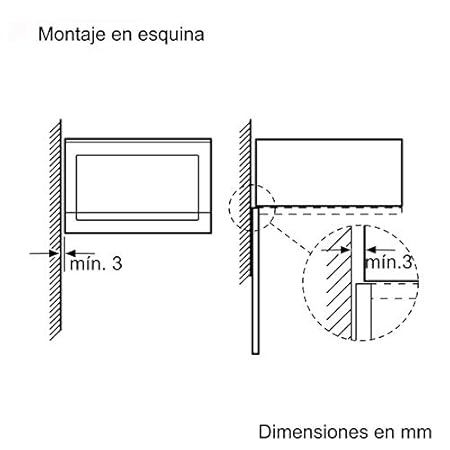Balay 3CG5172N0 - Microondas integrable / encastre con grill, 800 ...