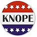 A&T Designs Knope Red White Blue Stars 2.25” Large Pinback Button Pin President