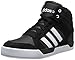 adidas NEO Mens Bbadidas Raleigh Lifestyle Basketball Sneaker,Black/White/White,9.5 M US
