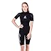 Seavenger Navigator 3mm Shorty | Short Sleeve Wetsuit for Men and Women | Surfing, Snorkeling, Scuba Diving (Scuba Black, Men's Large)