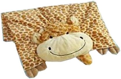 Amazon Com The Original My Pillow Pets Giraffe Blanket Yellow