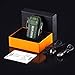 Green Vivid Waterproof Flameless Electric Lighter-Dual Arc Plasma Beam Lighter-USB Rechargeable-Windproof-No Butane-Ideal Lighter for Indoor and Outdoor Activities (Camouflage)