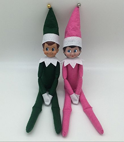 Elf On The Shelf Plush Dolls Boy Girl Figure Christmas Novelty Toys Gifts