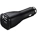 Samsung Car Charger and USB 3.0 5-Feet Cable - Non-Retail Packaging - Black
