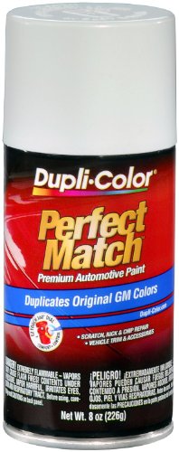 Dupli-Color EBGM04337 Bright White General Motors Exact-Match Automotive Paint - 8 oz. Aerosol