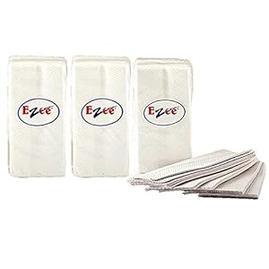 Ezee C Fold Napkins, 150 Pieces In Each Pack (Pack Of 3)