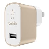 Belkin MIXIT Metallic Micro USB Home and Wall Charger (2.4 Amp / 12 Watt), Gold