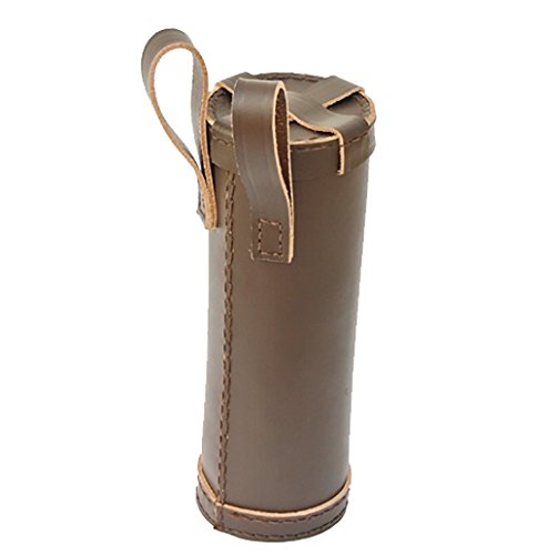 Leather Bottle Holder - Dark Brown
