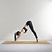 BASICALLY PERFECT Cork Yoga Mat w/Natural Rubber, Non-Toxic, Non-Slip, Even Grippier w/Sweat at Hot Yoga, No Yoga Towel Needed, 72